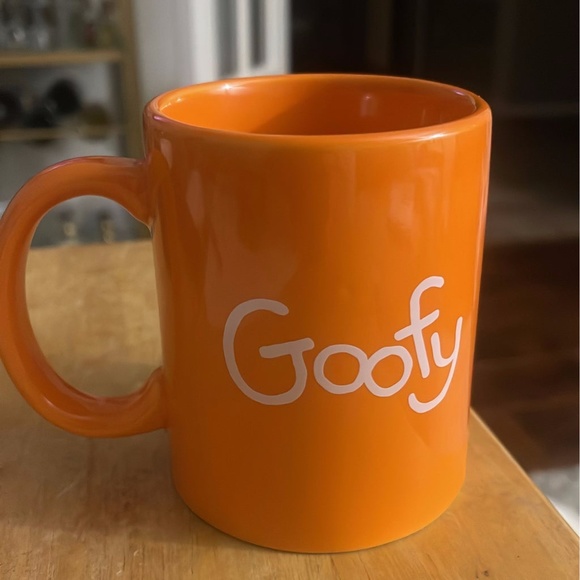 Disney Goofy Orange Coffee Mug Jerry Leigh Orlando FL - Picture 3 of 3